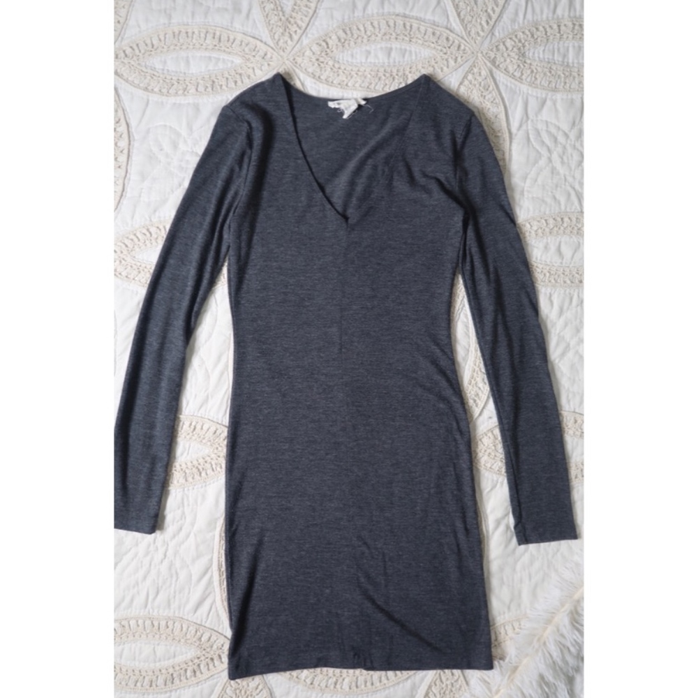 Grey Forever 21 Bodycon Dress